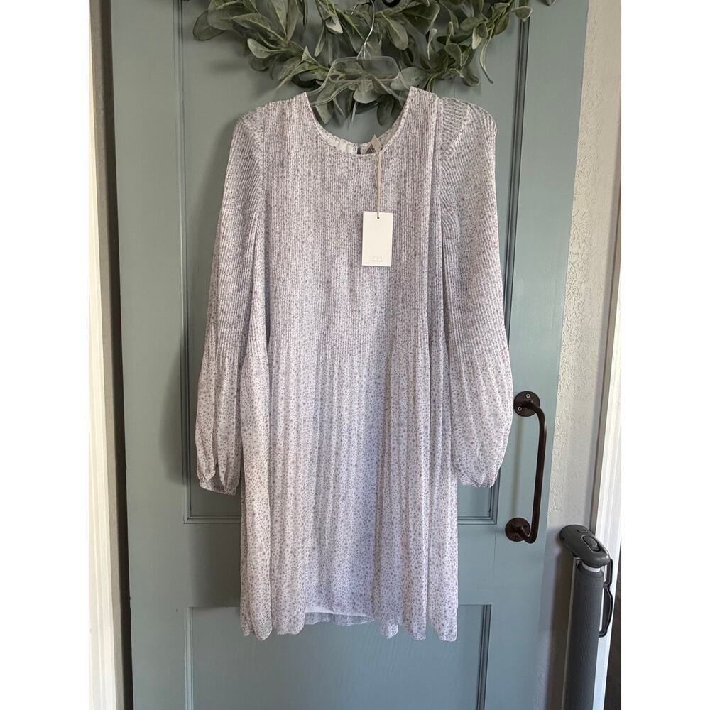 Aritzia Wilfred Daydreamer Mini Dress, Birch, size XL - New With Tags